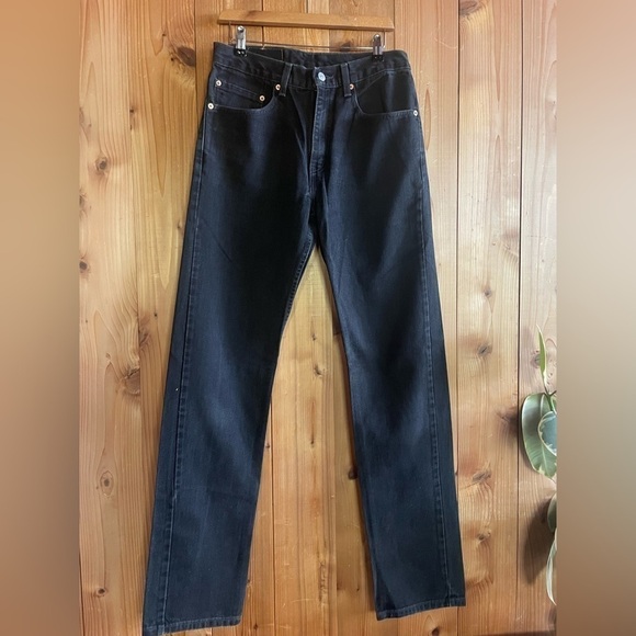 Vintage Levi's 550 black Jeans 32 x 35” - Picture 5 of 10